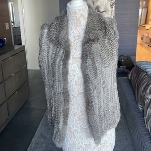 100% Rabbit Fur Vest Bagatelle